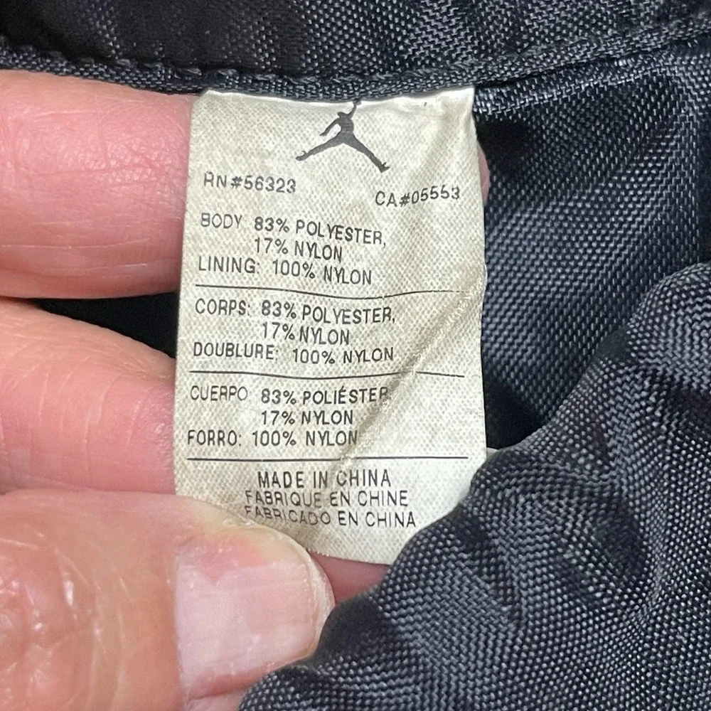 Jordan Drawnstring Black Pouch Bag